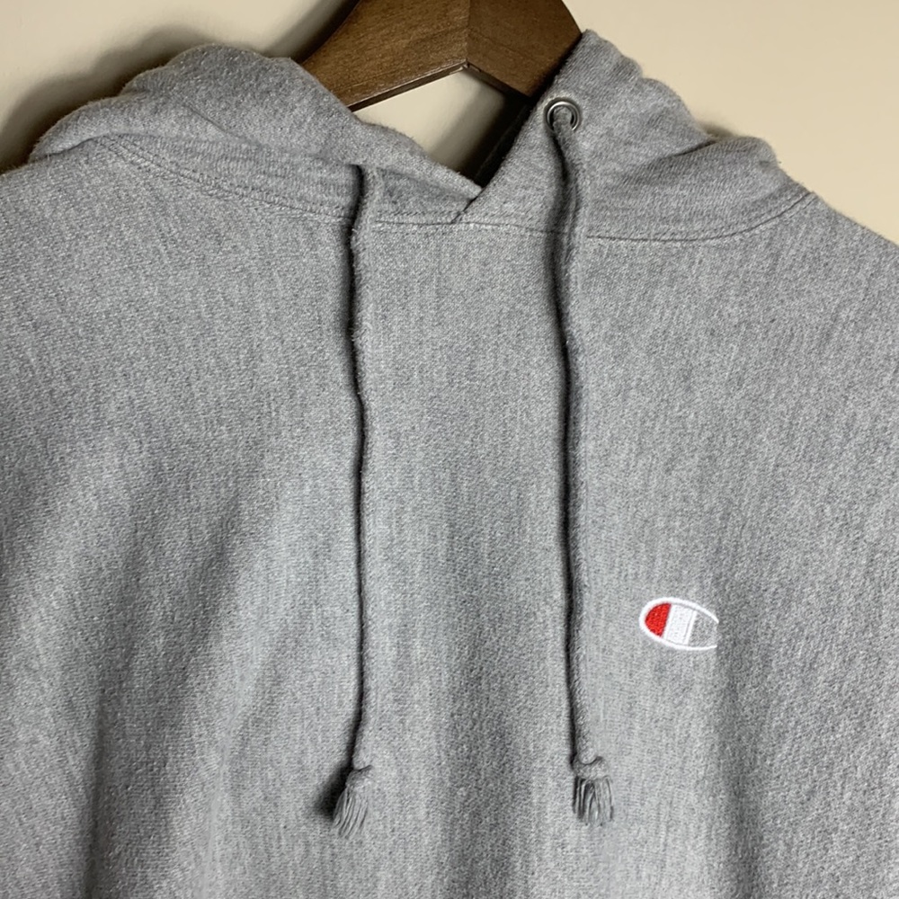 Champion Hoodie Light Grey Reverse Weave size Medium Brand New Heavy Oversized